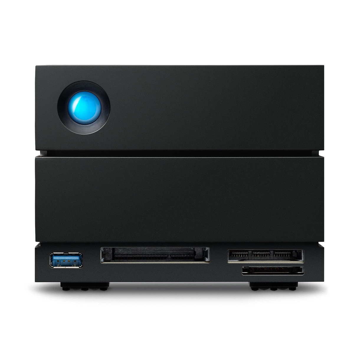 LaCie 2big Dock, 48TB, External HDD - Thunderbolt 4 ports and USB4 compatibility, Data Recovery (STLG48000400)