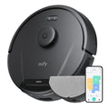 eufy L60 Hybrid Robot Vacuum Cleaner, Ultra Strong 5,000 Pa Suction to Remove Hair, Dust, iPath Laser Navigation, For Deep Floor Cleaning, Ideal for Hard Floors