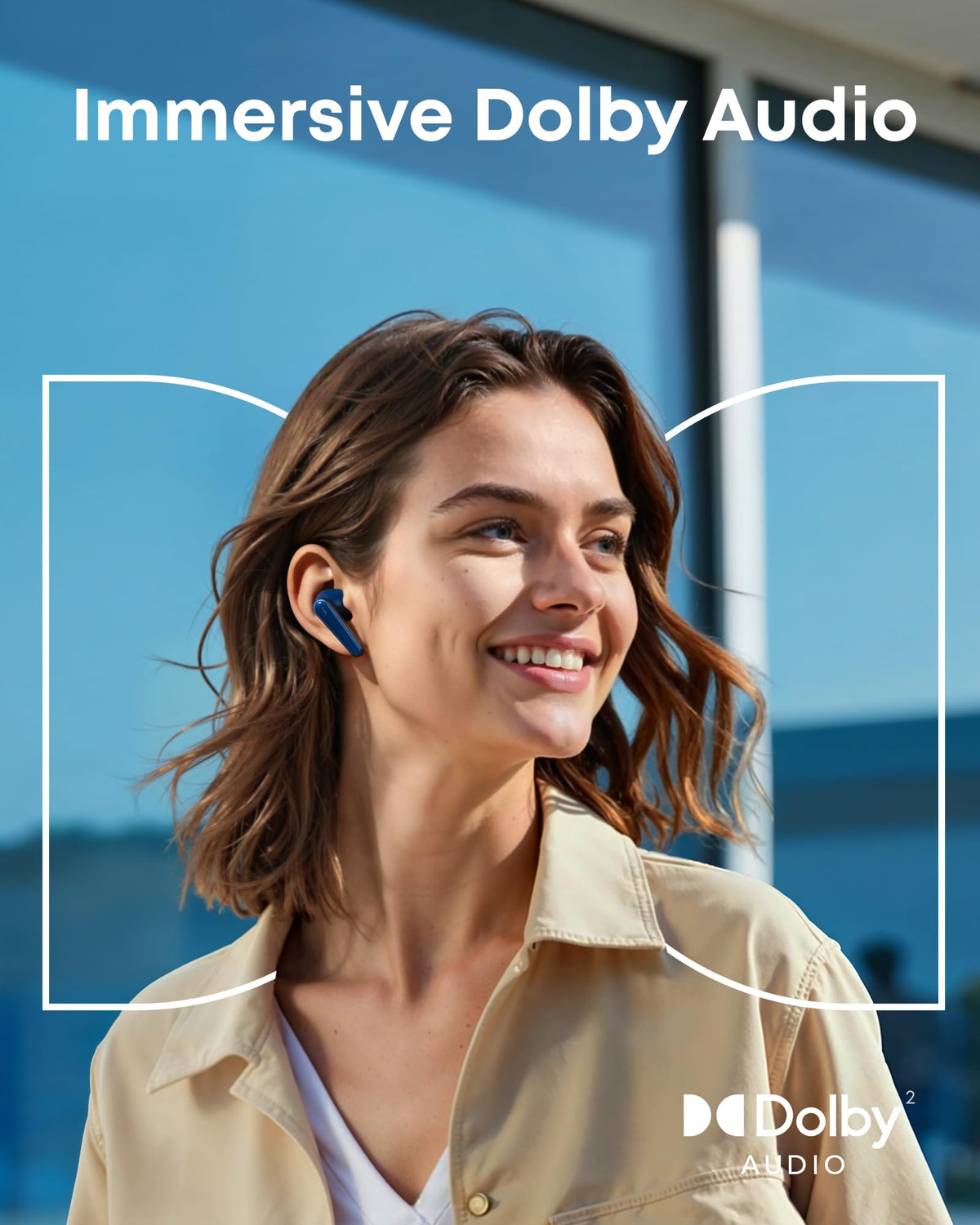 soundcore Liberty 5 by Anker, Noise-Cancelling Wireless Earbuds, 2x Stronger Voice Reduction, Real-Time Adaptive Noise Cancellation,Fast Charging,Dolby Audio, 6 Mic AI Calls (Abyss Blue)