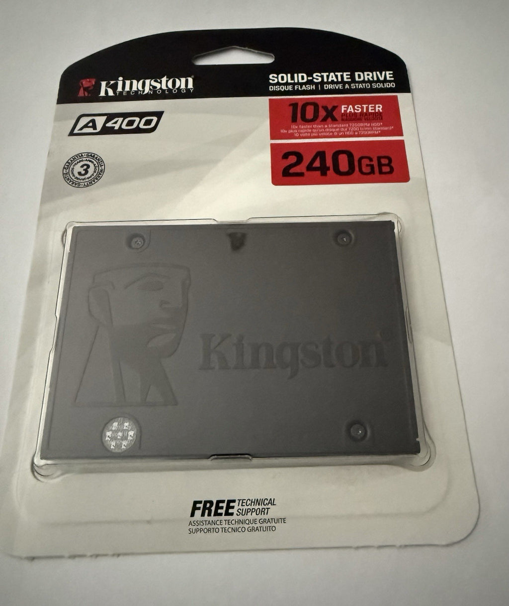 Kingston A400 240GB 2.5" SATA III Internal SSD SA400S37/240G