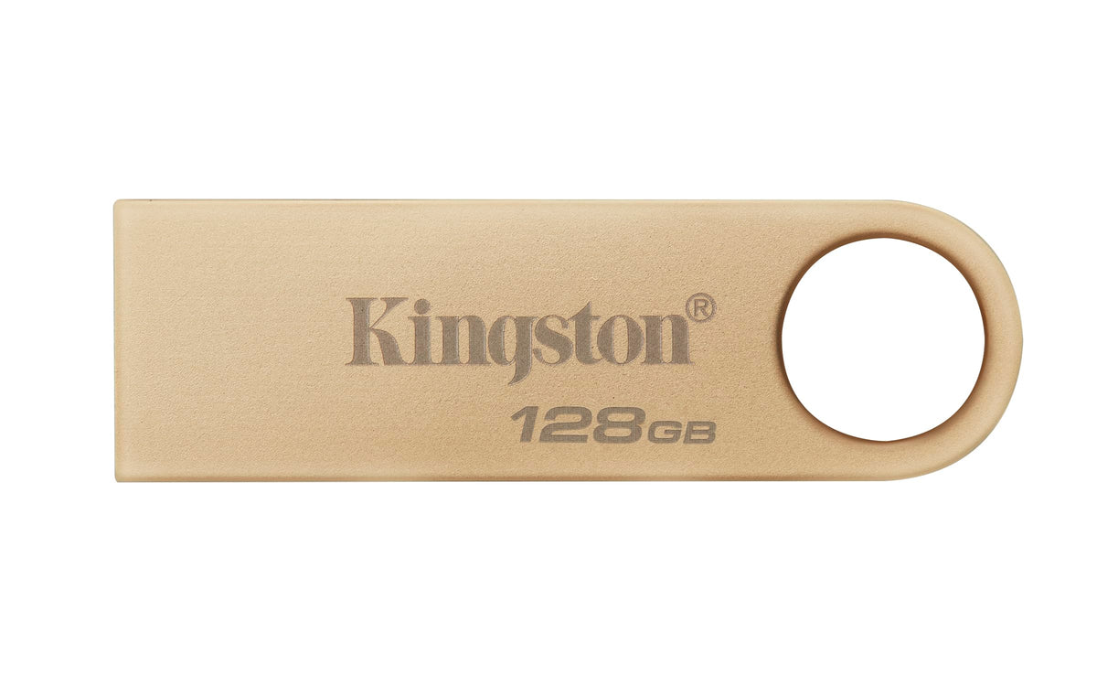 Kingston DataTraveler SE9 Gen 3 - 128GB - 220MB/s read - Metal - USB 3.2 Gen 1 - Gold