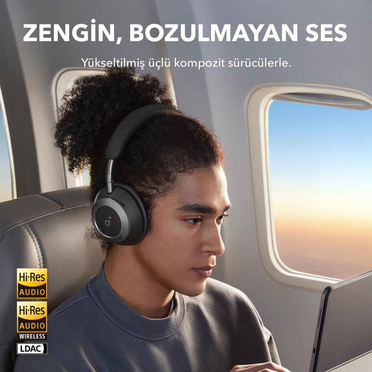 Soundcore Space One Pro Wireless Headset One Size