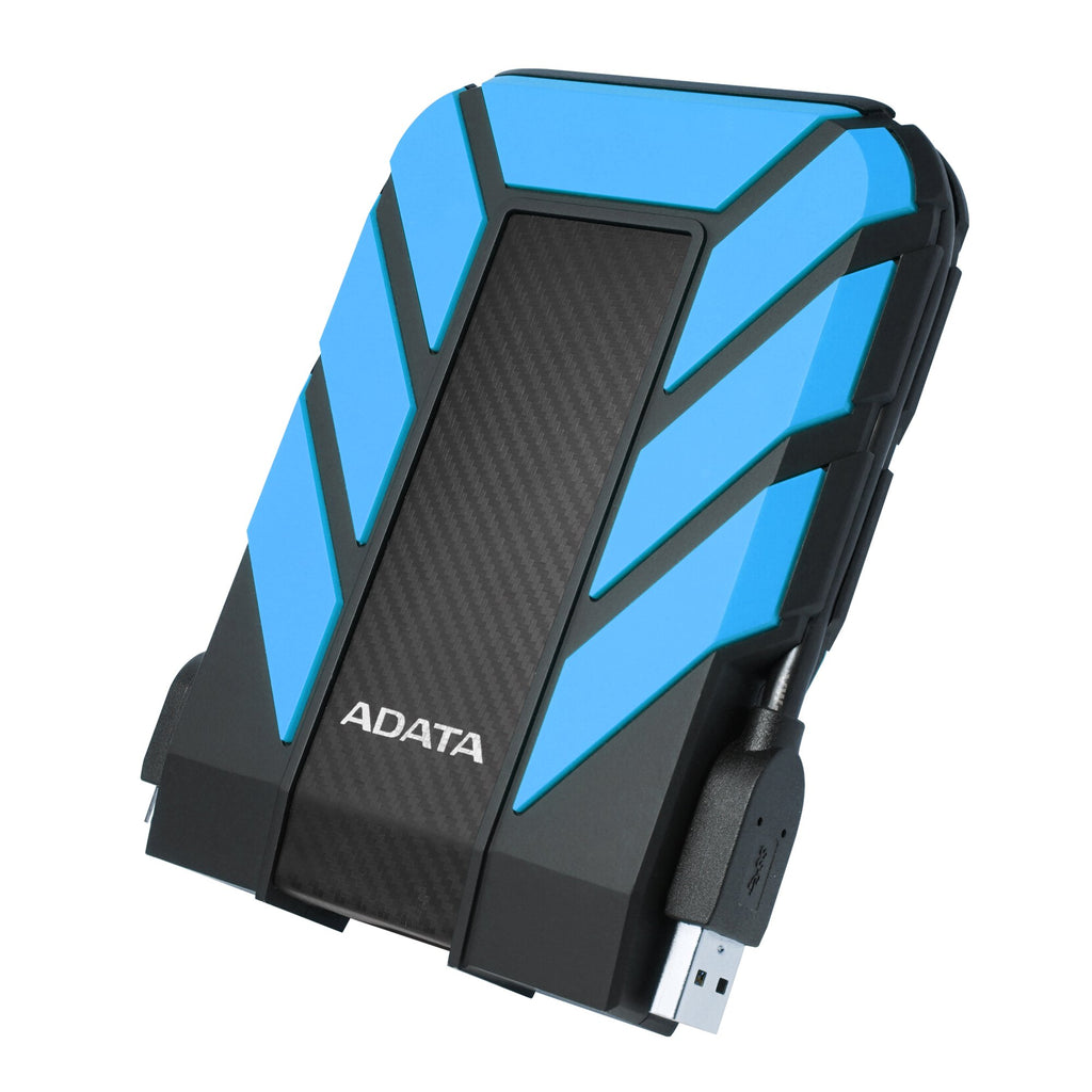 ADATA HD710 Pro 1TB HDD, USB 3.1, IP68 Waterproof/Shockproof/Dustproof Ruggedized External Hard Drive, Blue (AHD710P-1TU31-CBL)