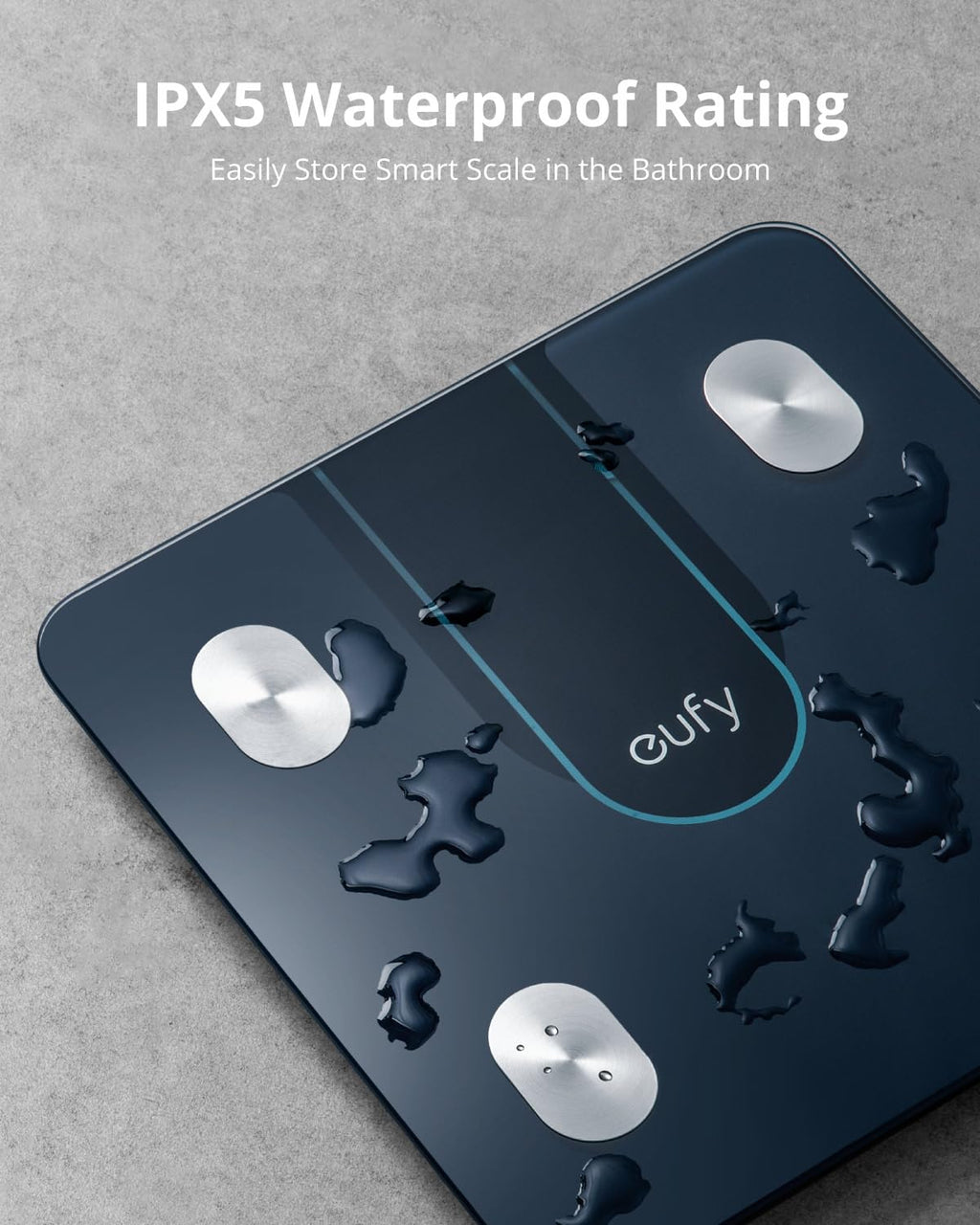 eufy Scales for Body Weight, Digital Bathroom Scales with Bluetooth, Wi-Fi, 15 Measurements, Weight, Body Fat, BMI, Muscle & Bone Mass, 3D Virtual Model, High Accuracy, IPX5 Waterproof, Smart Scale P2