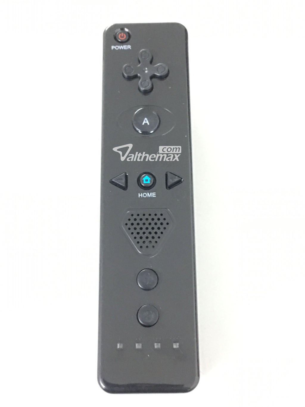 Althemax® Non-slip Anti-slip Comfort Grip remote controller nunchuk Basic Black for Nintendo Wii / Wii Mini / Wii U