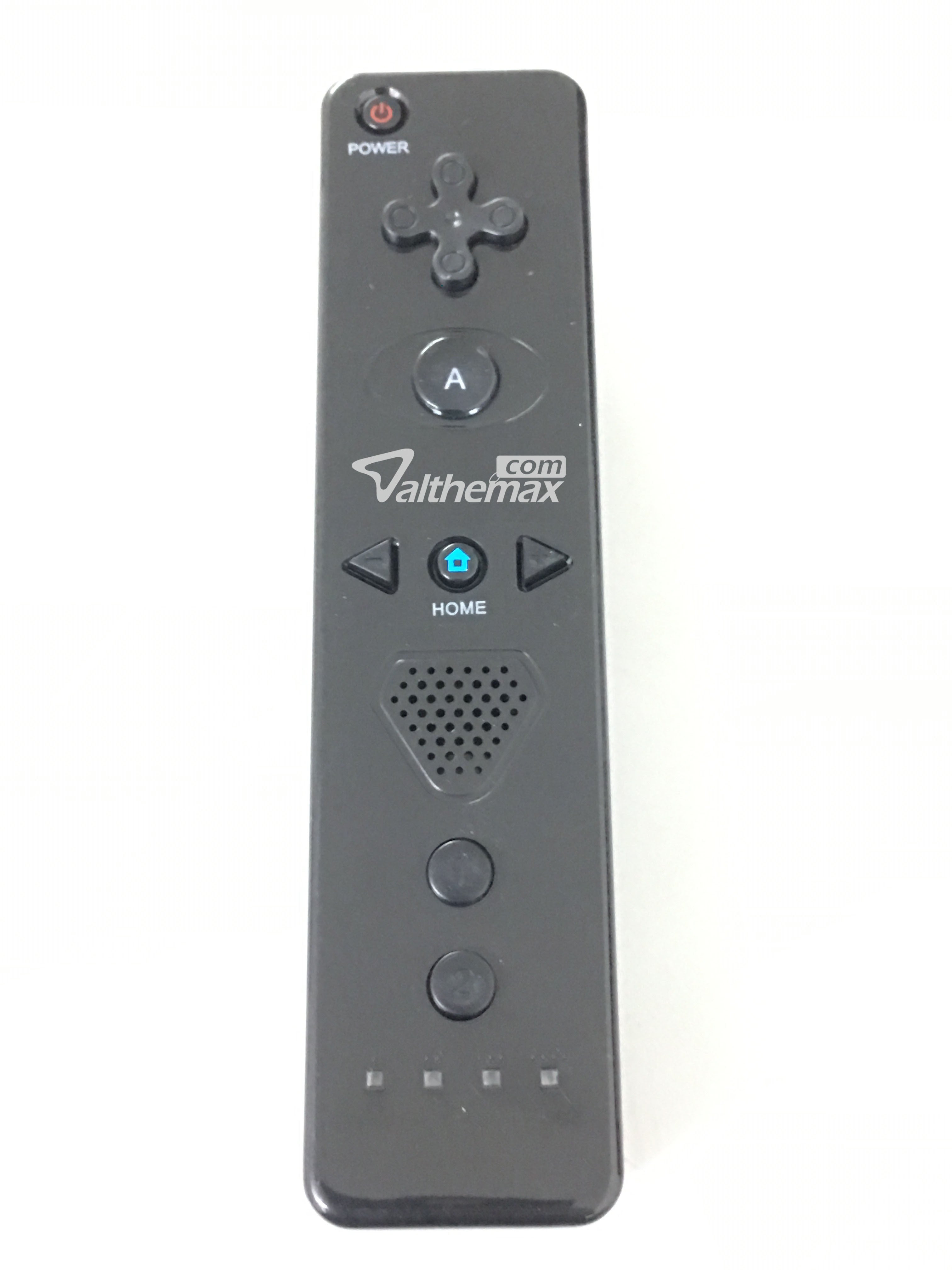 Althemax® Non-slip Anti-slip Comfort Grip remote controller nunchuk Basic Black for Nintendo Wii / Wii Mini / Wii U