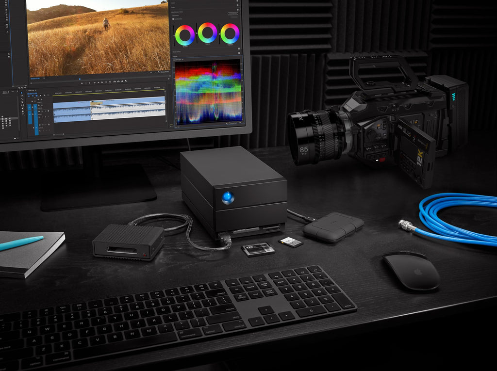 LaCie 40TB 2big Dock | Thunderbolt 3 (STLG40000400)