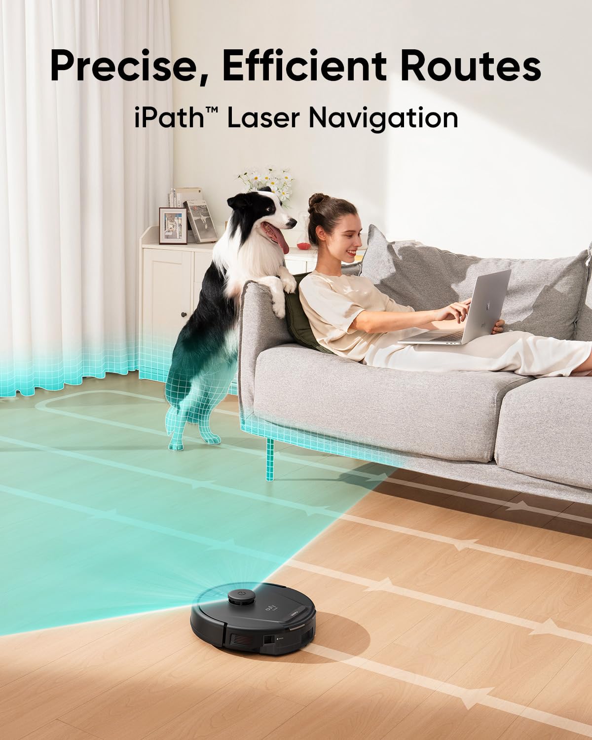eufy Robot Vacuum Cleaner, L60, Hybrid with Mop and Self-Empty Station