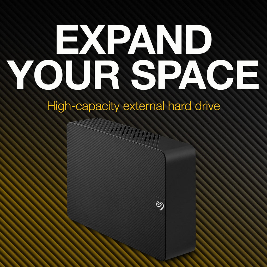 Seagate Expansion 6TB Desktop External Hard Drive in Black - USB3.0