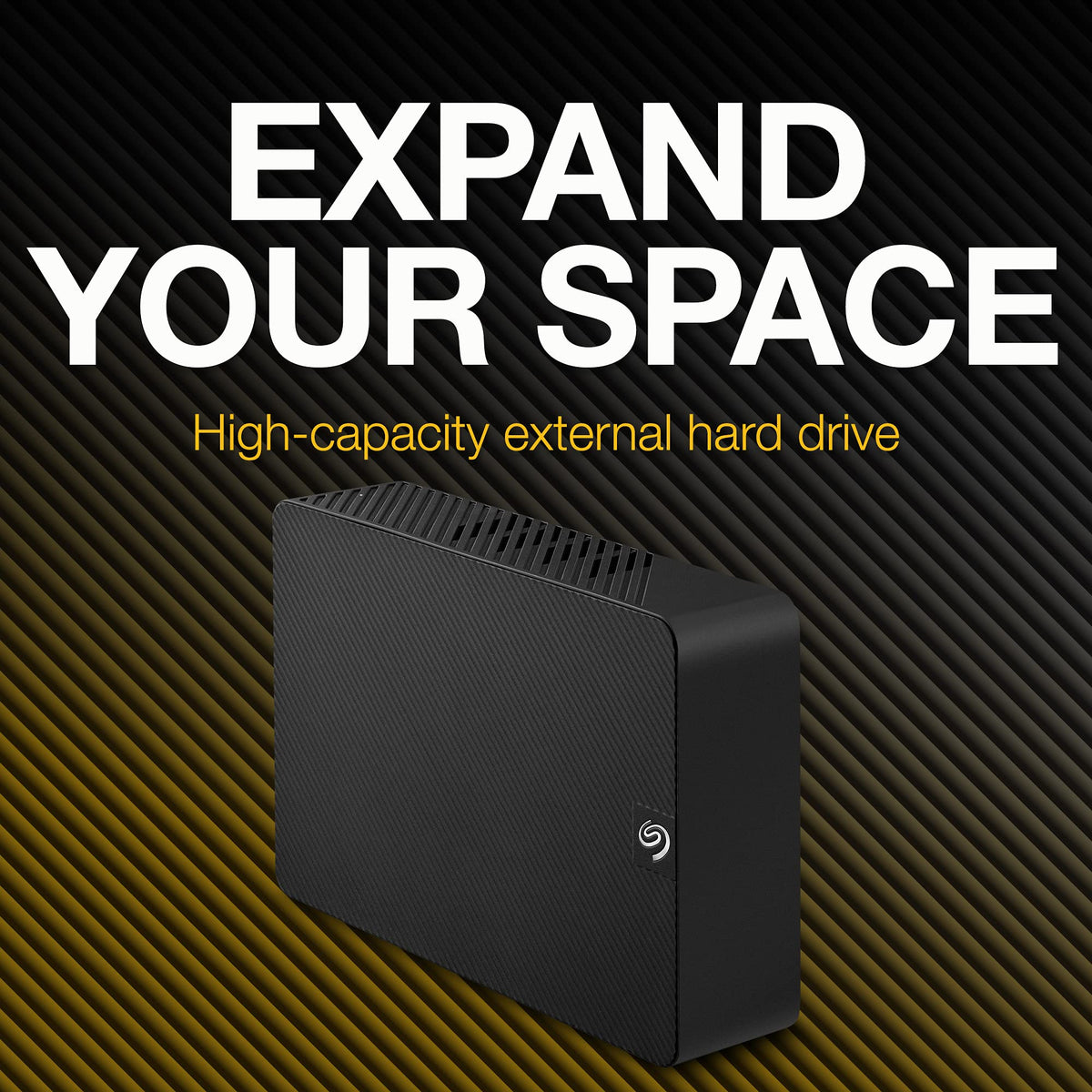 Seagate Expansion 6TB Desktop External Hard Drive in Black - USB3.0
