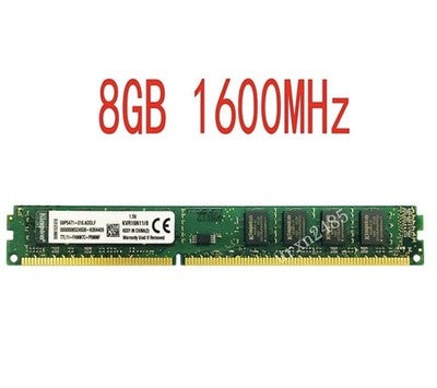 Kingston 8GB DDR3 1600MHz DIMM RAM Module (KCP316ND8/8)