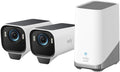 eufy Security eufyCam S3 Pro Solar Security Camera Outdoor (2-Cam kit)