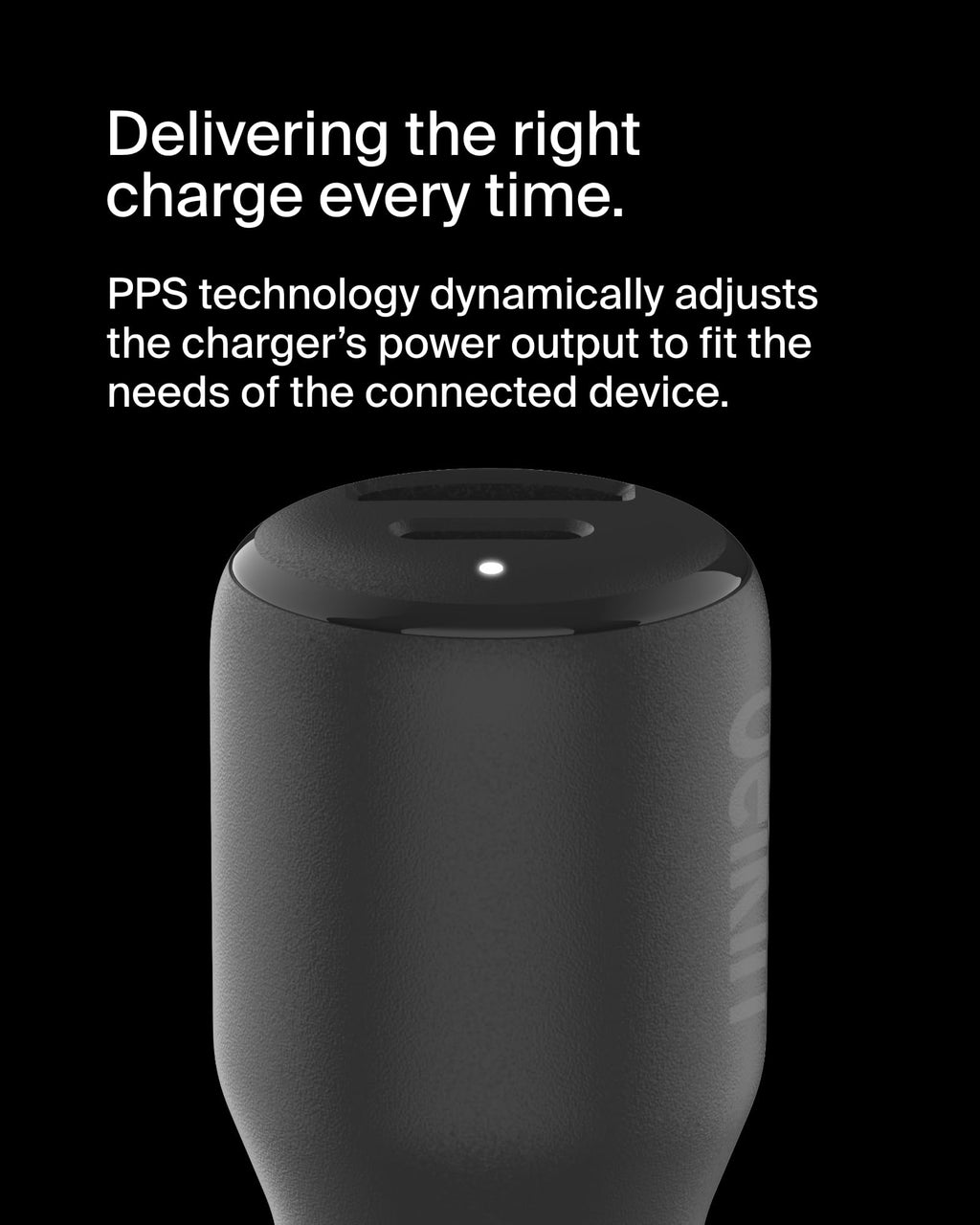 Belkin BoostCharge Dual Car Charger 42W w/Fast Charge USB-C 30W PPS & 12W USB-A Ports for Apple iPhone 16/16 Pro/16 Plus/16 Pro Max, iPhone 15, 14, 13, 12 Series, Samsung Galaxy S24, & More - Black