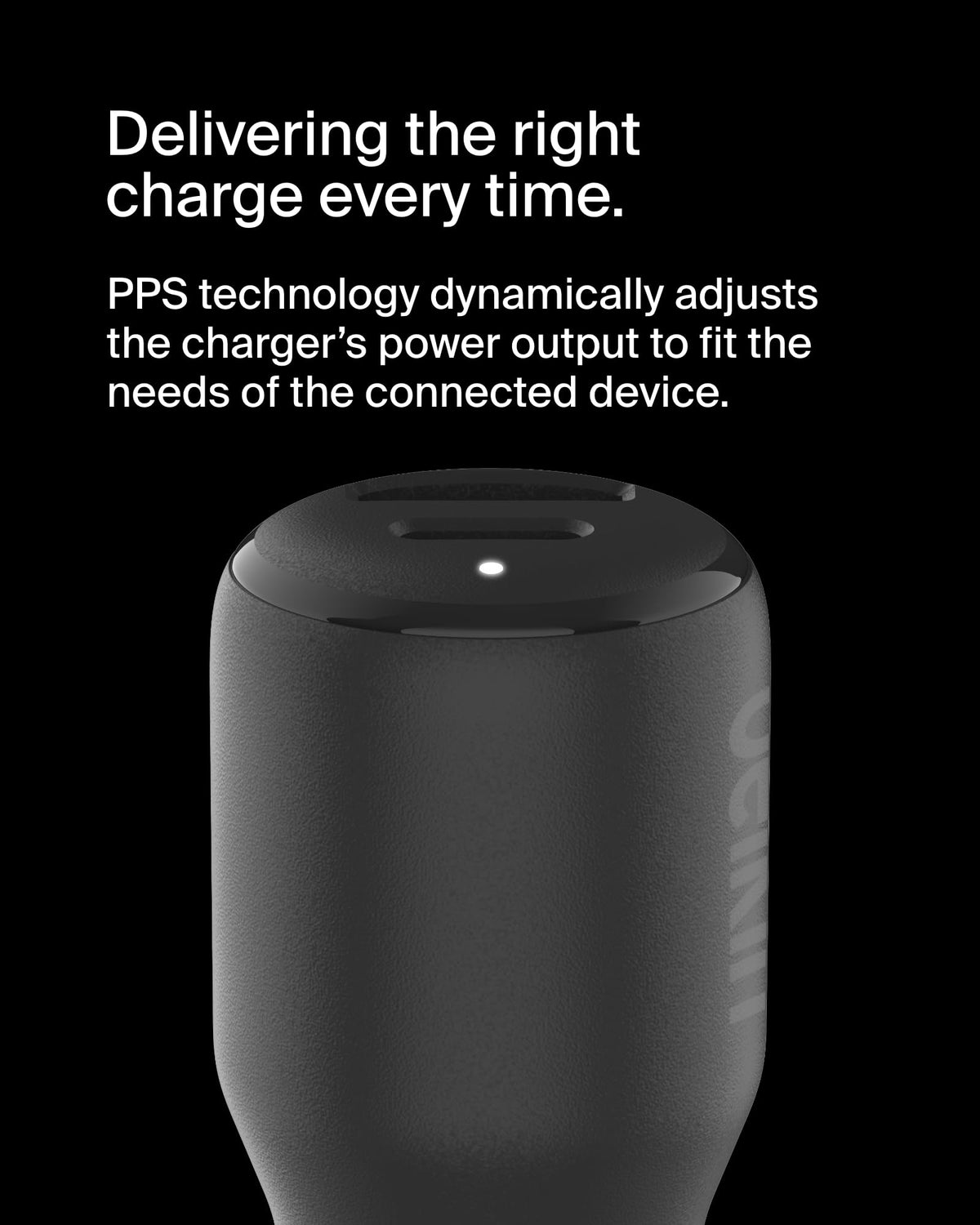 Belkin BoostCharge Dual Car Charger 42W w/Fast Charge USB-C 30W PPS & 12W USB-A Ports for Apple iPhone 16/16 Pro/16 Plus/16 Pro Max, iPhone 15, 14, 13, 12 Series, Samsung Galaxy S24, & More - Black