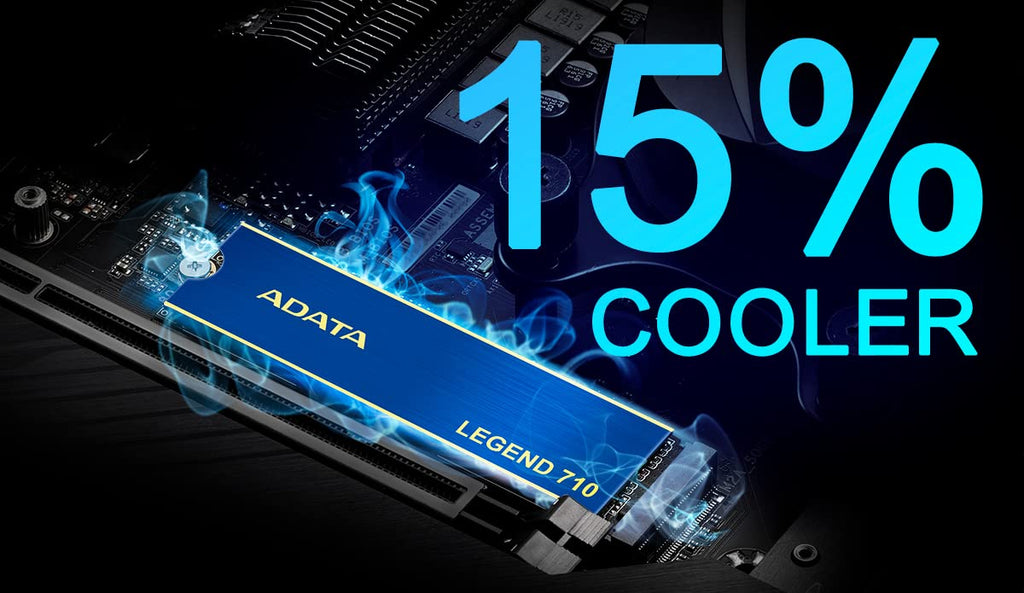 ADATA 256Gb Legend 710 M.2 Nvme Gen3 Ssd M.2 2280 Pcie 3.0 3D Nand R/W 2100/1000