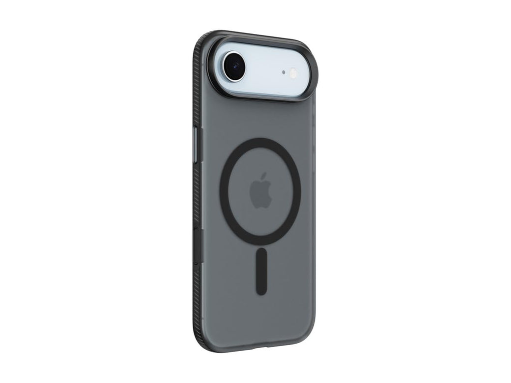 Belkin SheerForce Grip MagSafe Compatible iPhone Air Case with Slim Design & Anti-Slip Side Lines - Magnetic, Transparent, & Shockproof Protective iPhone Case - Black