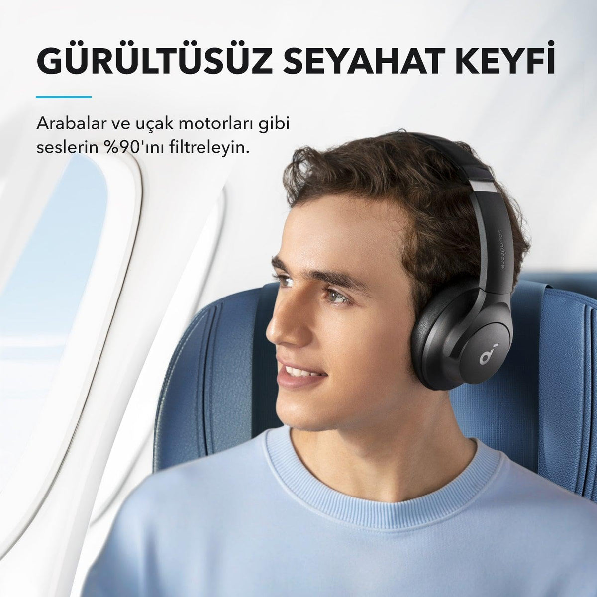 Anker Soundcore Q21i NC Headphones Black - A3004