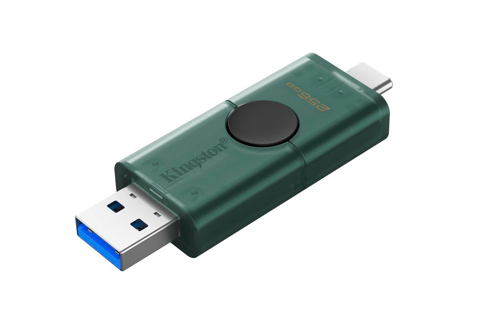 Kingston DataTraveler Duo USB Flash Drive 256GB USB-A + C 3.2 DuoG2 - DTDEG2/256GB