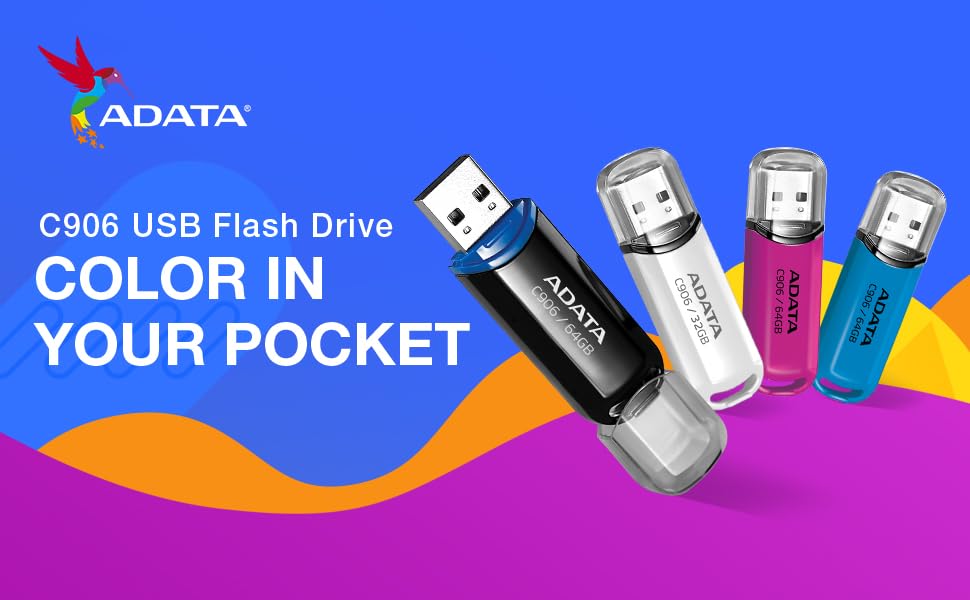 ADATA C906 PENDRIVE USB 2.0 STICK CLASSIC 64GB