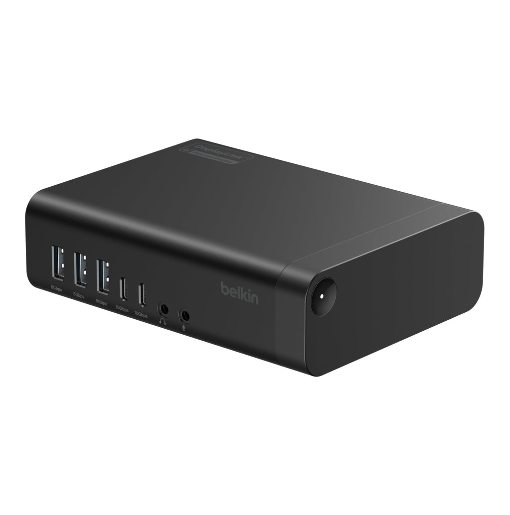 Belkin Connect 16-in-1 Docking Station 140W, Triple Display USB C Dock with 4K@60Hz Support, DisplayLink Technology, USB C Dock with 10Gbps Data Transfer, 2.5Gb Ethernet Port - Laptop Expansion Hub