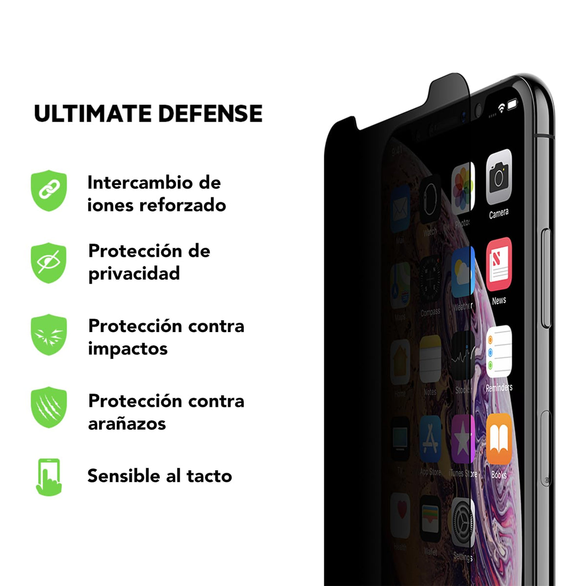 BELKIN Protec Tempered Glass for iPhone 15 Pro Transparent