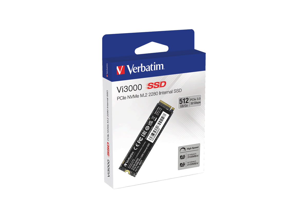 Verbatim Vi3000 PCIe NVMe SSD 512GB