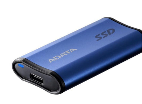 ADATA Se880 2Tb Pocket Size External Ssd Usb 3.2 Gen2 Type-C/Type-A Blue