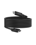 Belkin Connect USB4 Cable (6.6ft), USB-C to USB-C w/ 240W Power Delivery + 20Gbps - USB4 Compliant, Compatible with MacBook, Windows, Chromebook & More