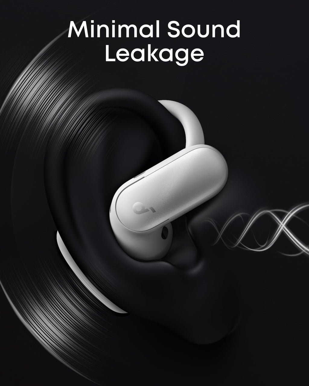 soundcore AeroFit 2 Pro by Anker, 2-in-1 Hybrid Earbuds with Awareness Mode and Focus Mode, Bluetooth 6.1, Hi-Res, LDAC, Spatial Audio, Al Clear Phone Calls, IP55, 34H Total Playtime