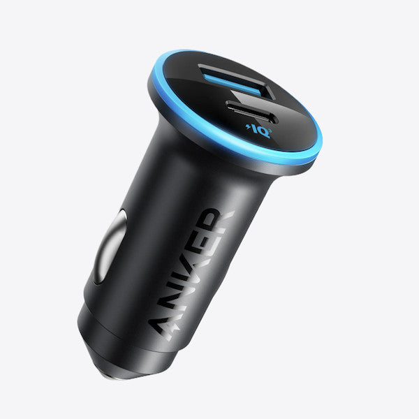 Anker 323 Car Fast Charger 52.5W ActiveShield 2.0 Safety System Black - A2735G11