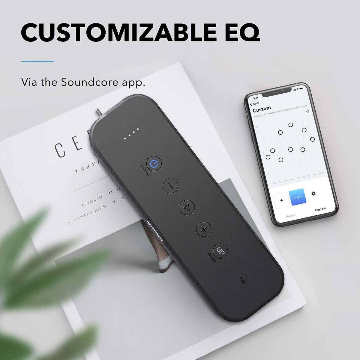 Anker Sound Core Boost 20 W BLUETOOTH SPEAKER WITH Bassup Technology, IPX5 Waterproof, Can be Used As Extra Battery, 20 m Range (Renewed)