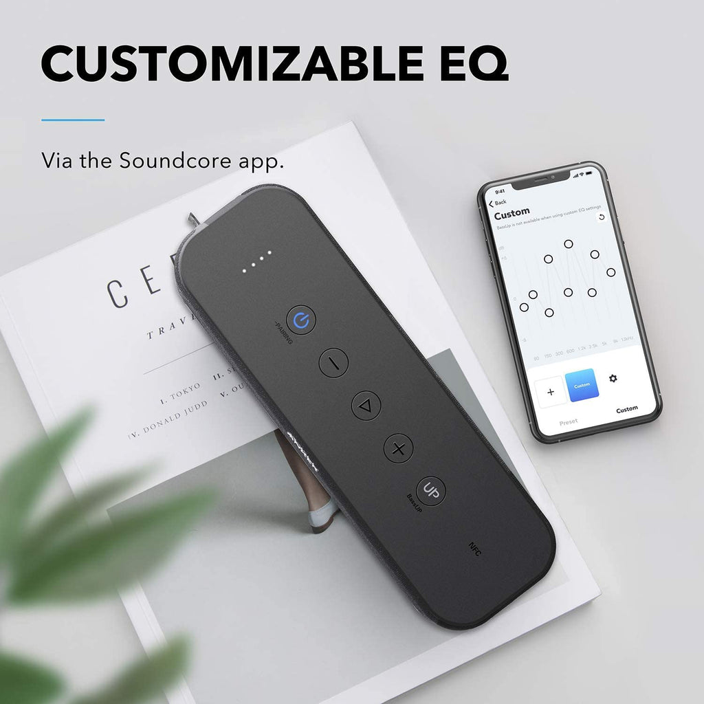 Anker Sound Core Boost 20 W BLUETOOTH SPEAKER WITH Bassup Technology, IPX5 Waterproof, Can be Used As Extra Battery, 20 m Range (Renewed)