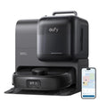 eufy E28 Omni Robot Vacuum Cleaner with Mop, HydroJet System, Portable Deep Cleaner for Carpet, Spot Cleaner, 20,000 Pa Turbo Suction, Zero Tangling, Corner-to-Edge Deep Cleaning, All-In-One Station