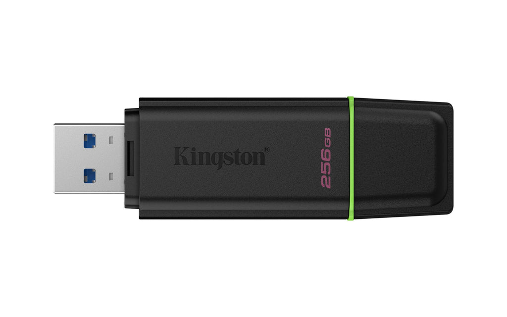 Kingston Datatraveler Exodia Dtxg2/256Gb Usb Flash Drive, 256Gb, Usb 3.2 Gen 1, Green/Black, Snap-On Cap Design