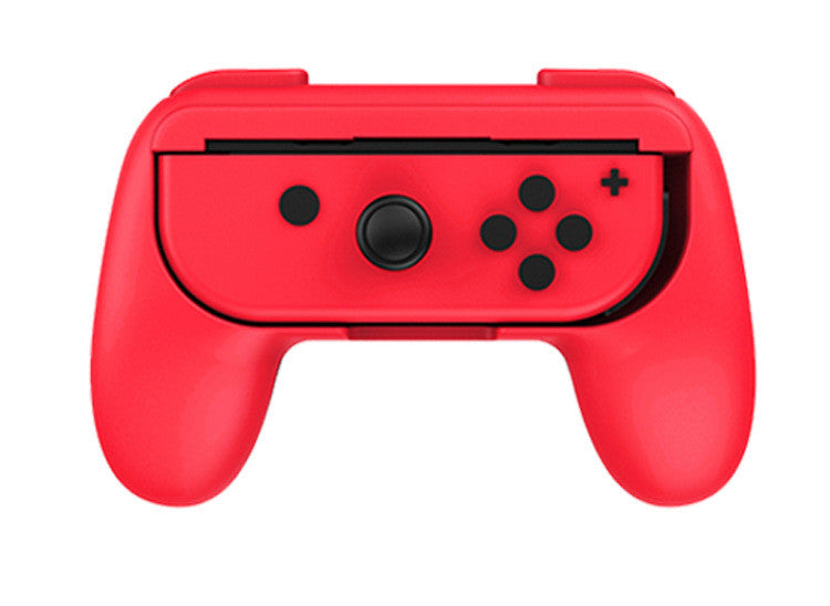 2 x Controller Remote dock Wheel Accessory Joy-Con Black / Red / Blue For Nintendo Switch Mario Car Racing Games (Joy-Con Case, Red & Blue)