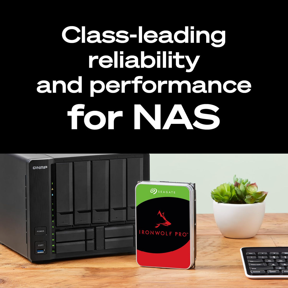 Seagate IronWolf Pro 28TB NAS Internal Hard Drive 3.5" 7200RPM CMR 512MB Cache SATA 6GB/S Includes Rescue Service ST28000NT000