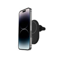 Belkin BoostCharge Magnetic Wireless Car Charger, MagSafe-compatible magnetic car vent phone mount for iPhone 17, Air, 16, 15, 14, 13, 12, Pixelsnap and More (Cable Included) 