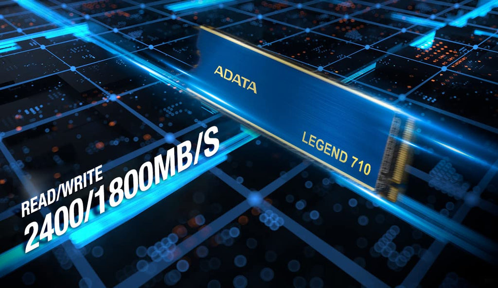 ADATA 256Gb Legend 710 M.2 Nvme Gen3 Ssd M.2 2280 Pcie 3.0 3D Nand R/W 2100/1000