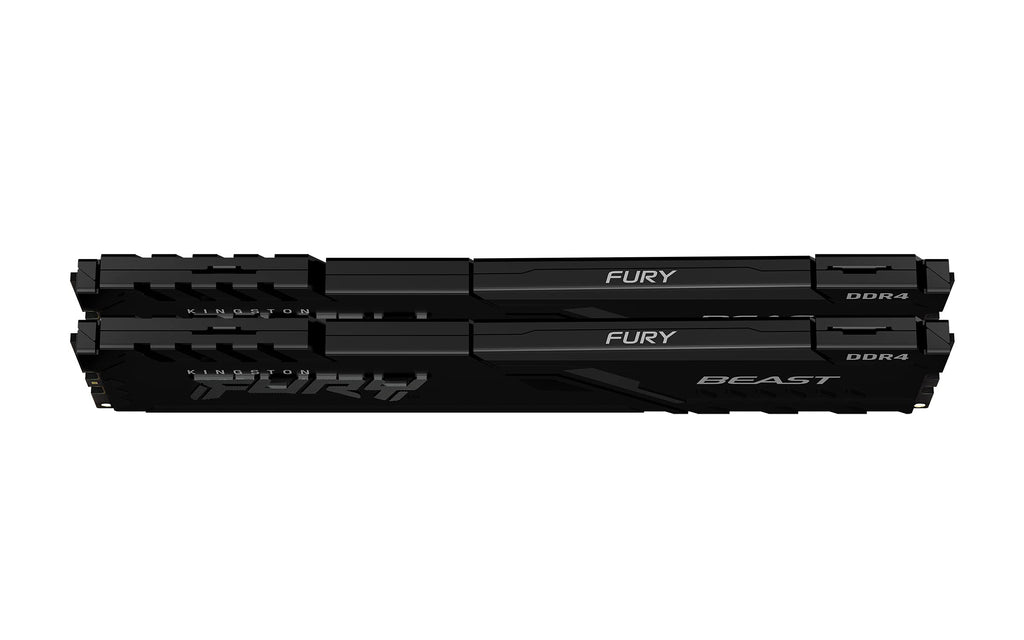Kingston FURY Beast 16GB (2x8GB) 3200MHz DDR4 CL16 Desktop Memory Kit of 2 KF432C16BBK2/16