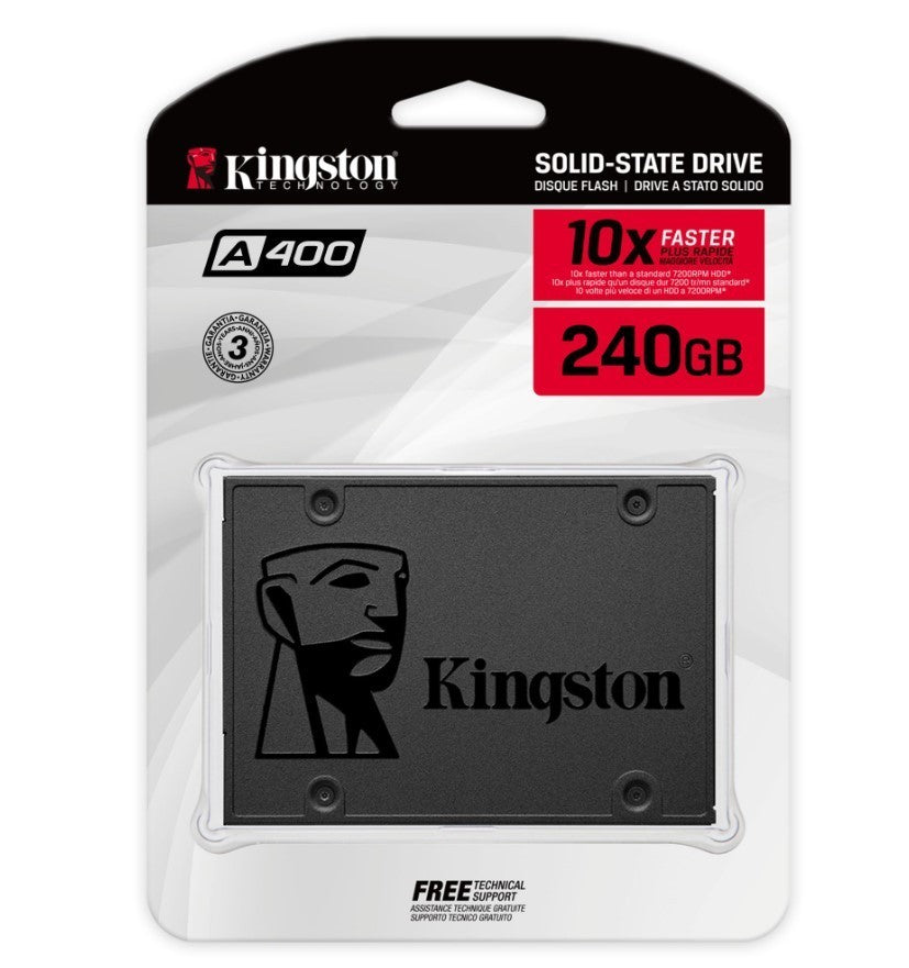 Kingston A400 240GB 2.5" SATA III Internal SSD SA400S37/240G