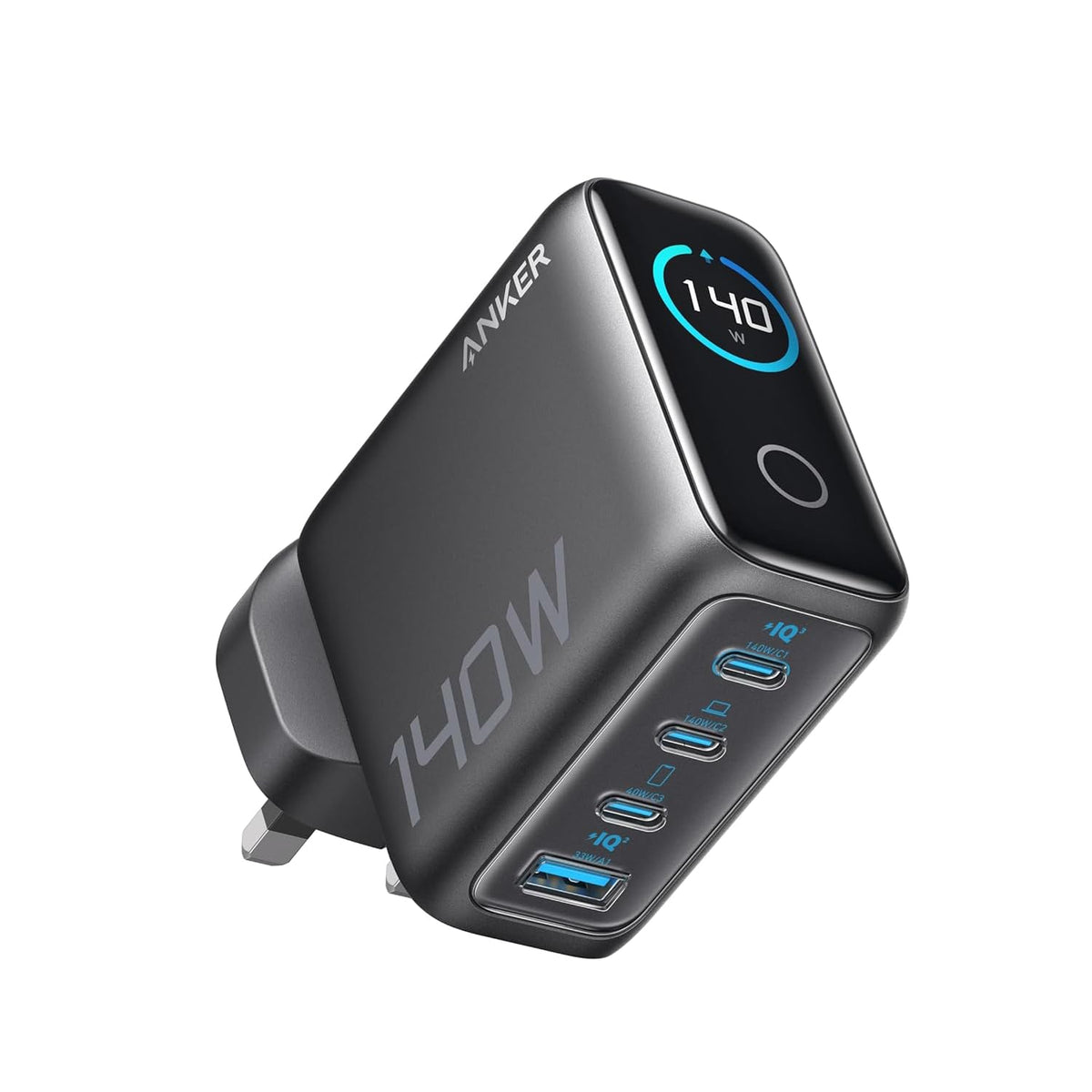 ANKER Charger 140 W 4-Port PD 3.1 Grey