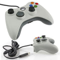 For xbox 360 wired controller with cable (White) Black/Red/Pink/Blue