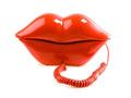 Lips telephone red wired decorate phone Gift Halloween