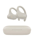 Belkin SoundForm ClearFit Open-Ear Headphones, lightweight wireless earphones with ENC, Bluetooth earbuds with ear hooks, clear calls, 26H playtime, IPX5 running and gym headphones for sports - Sand
