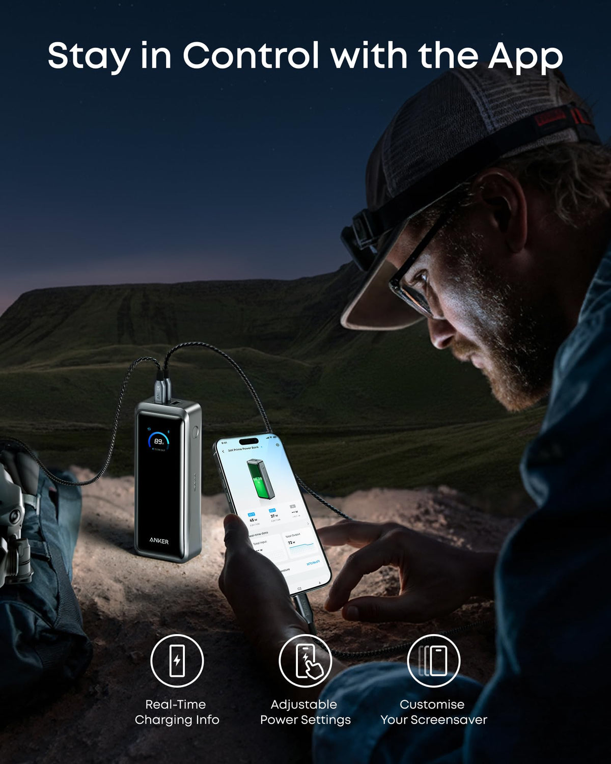 Anker Prime Power Bank, 26,250mAh 300W Fast Charging