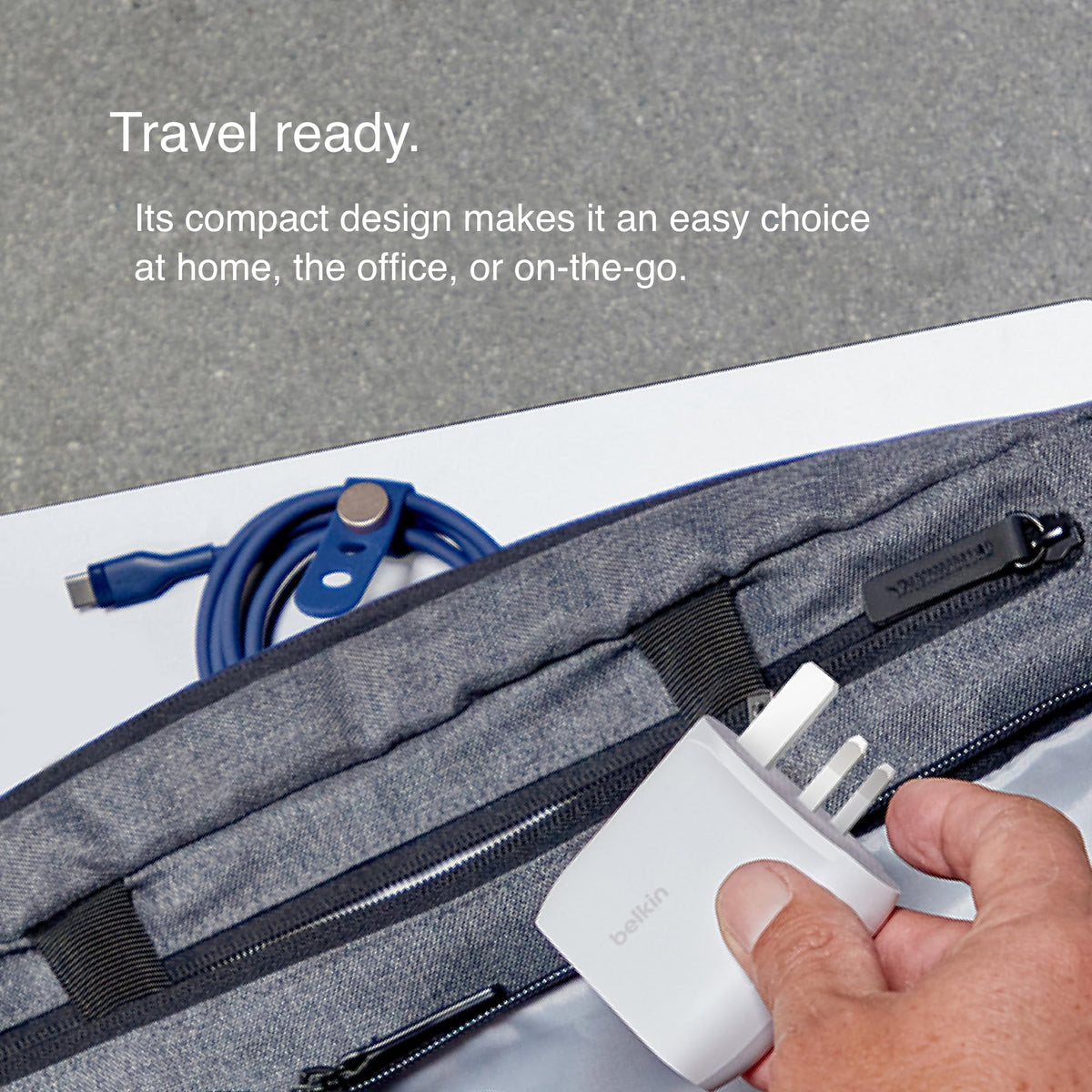 Belkin BoostCharge 60W Dual USB-C plug with PPS, Fast Charger USB-C