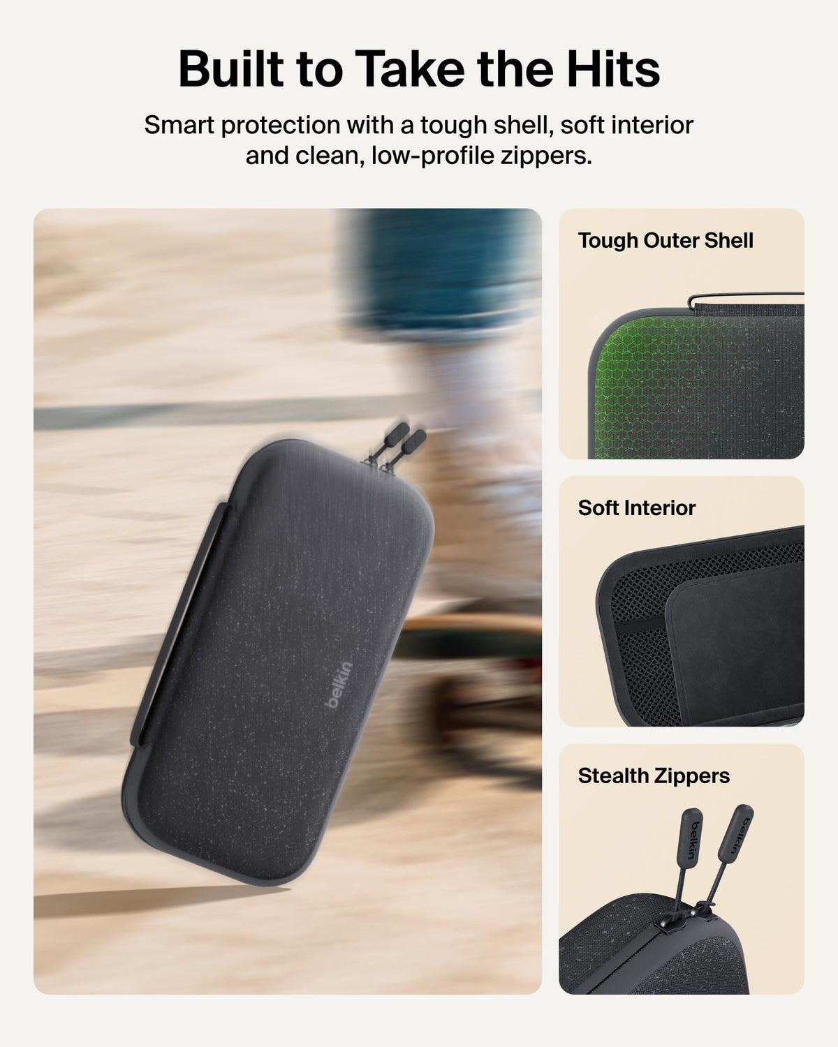 Belkin Gaming Nintendo Switch 2 Charger Case with 10K Power Bank - Charcoal