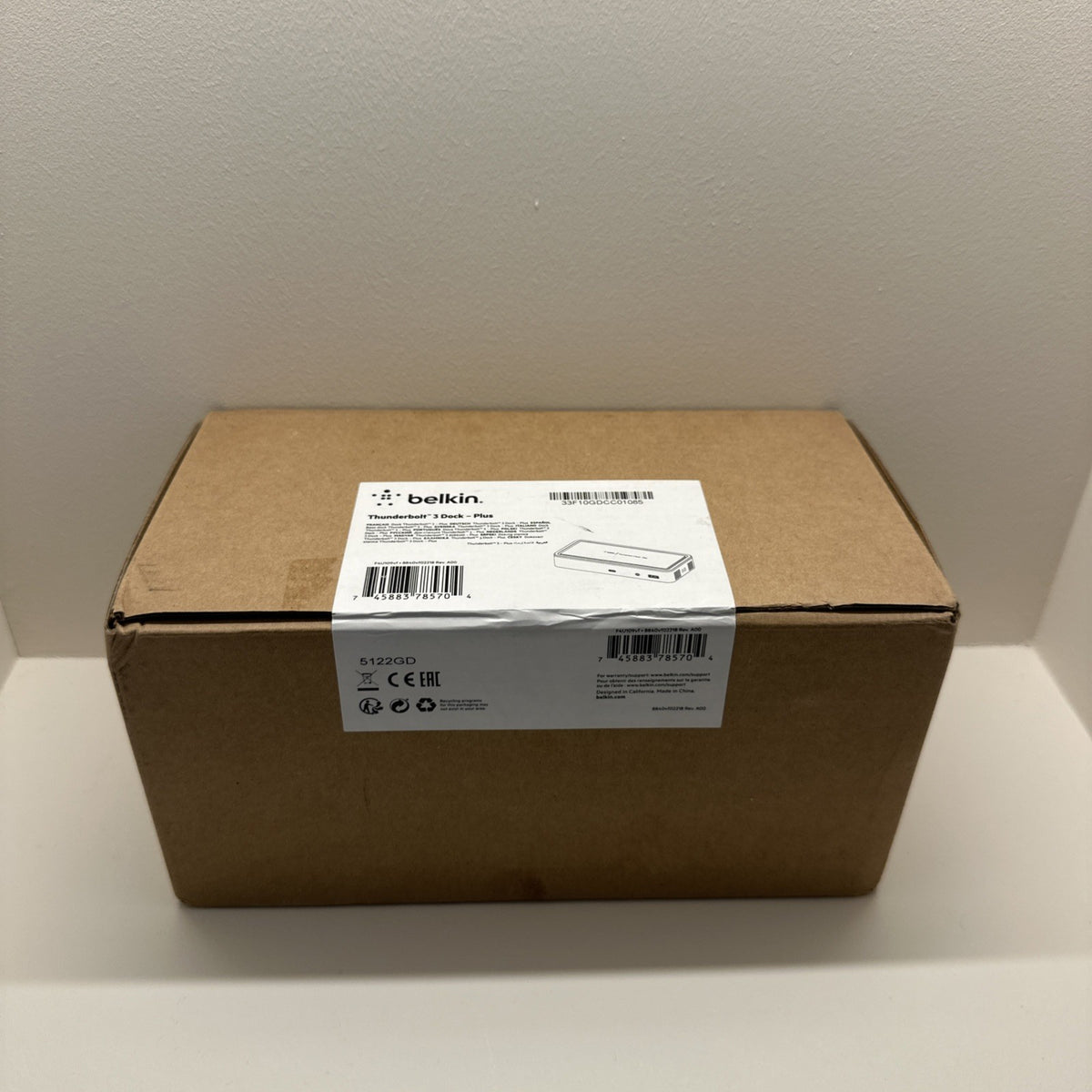12V 6A Adapter for Belkin Model: F4U085 Thunderbolt 2 II Express Dock HD