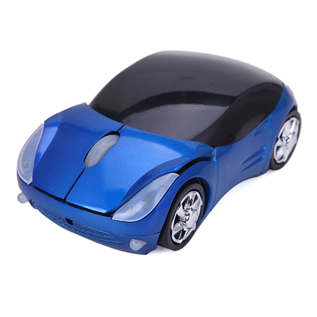 Wireless Cordless 2.4G DPI Race Auto LED Optical Car USB PC Mouse Mice for desktop laptop Red - Mice & Trackballs - Althemax - 7