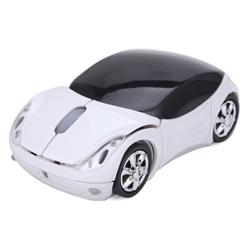 Wireless Cordless 2.4G DPI Race Auto LED Optical Car USB PC Mouse Mice for desktop laptop Red - Mice & Trackballs - Althemax - 9